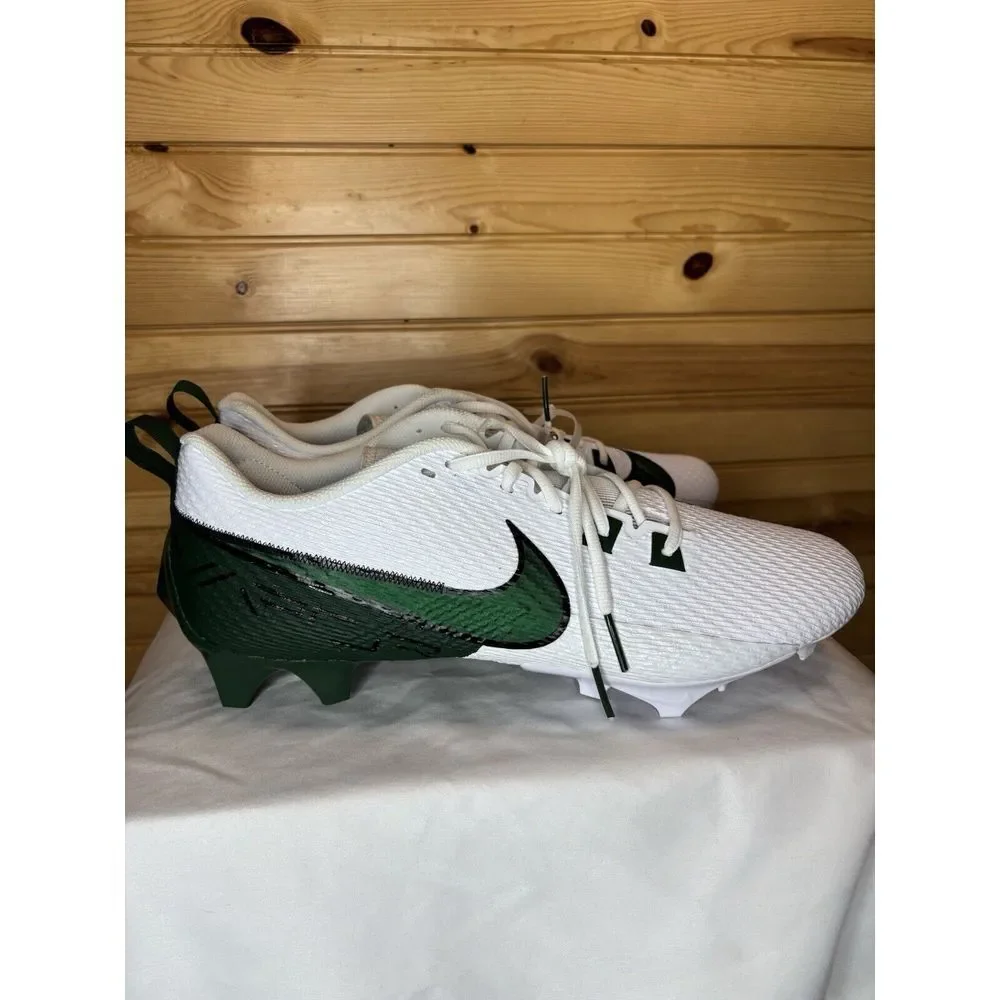 Nike Vapor Edge Speed 360 2 Men's 14‎ White Green Football Cleats FQ4045-101 New